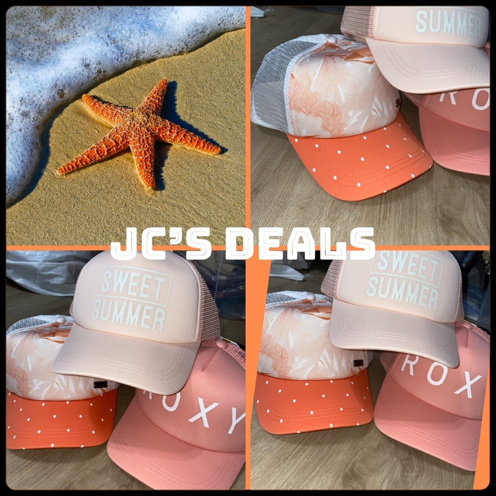 🔥 roxy women’s truckin color hat bundle 🔥